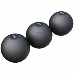 SlamBallSet-15kg-3Trainingsballen-Slijtvast-Zwart-GorillaSports