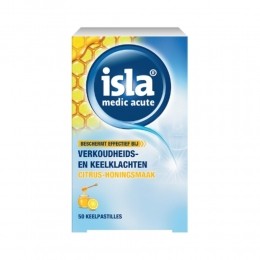 IslaMedicAcuteCitrus-Honingsmaak50tabletten