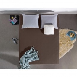 DreamhouseJerseyHoeslakenDeepTaupe-8090x200cm