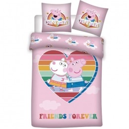 PeppaPigDekbedovertrekFriendsForever