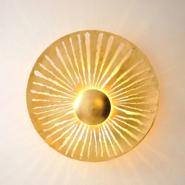 HollnderPietrowandlampgoudkleurig71cmijzer