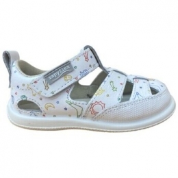 SandalenZapyESPINOBLANCOSANDALIABAREFOOTBlanco