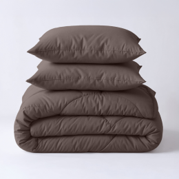 11GratisWasbaarLazyDekbedZonderOvertrek-ZonderOvertrek-Uni-Bruin-Dekbed-Discounternl