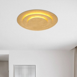 GloboHedaplafondlamp49cmgoudkleurigmetaal