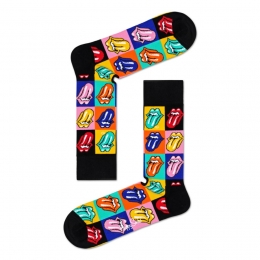 HappySocksxRollingStonesJumpinJackFlash