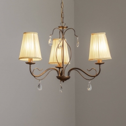 ONLIDeliakroonluchterbronskleurig3-lamps60cm