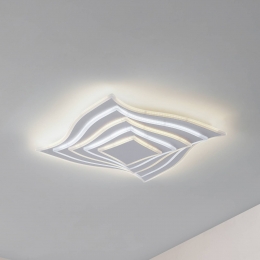 LindbyLEDplafondlampRebeka47x47cmCCTafstandsbediening