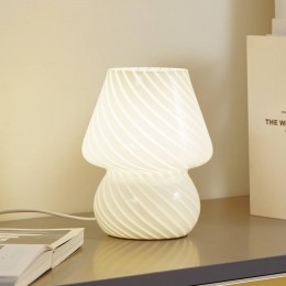 LindbyAndrianatafellampgeelwitglas15cm