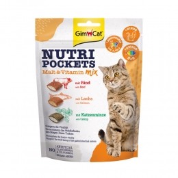 GimCatNutriPocketsMulti-VitaminMix150gr