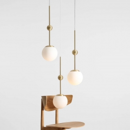 ALDEXHanglampJoelrondmessingwit3-lamps