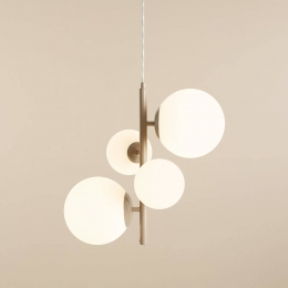 ALDEXHanglampJoelbeigewit4-lamps
