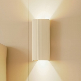 LindbywandlampColjarondhoogte305cmgipsbeige