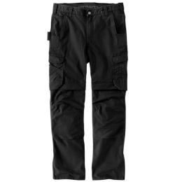 Carhartt105072SteelRuggedCargoWerkbroek-Zwart-W32L32
