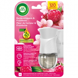 AirWickElektrischeLuchtverfrisserStarterKitKersenbloesemFramboos19ml