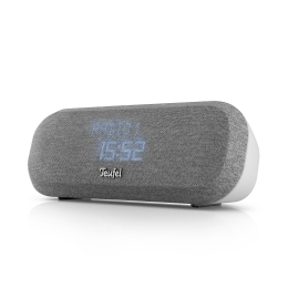 TeufelRADIOONEBluetoothDABFMwekkerradioSleeptimerspeakerLichtgrijs