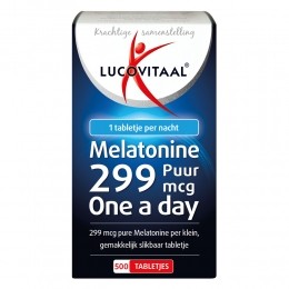 GratisVerzending3xLucovitaalMelatoninePuur0299mg500tabletten
