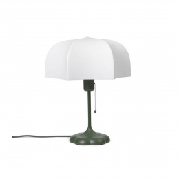 fermLIVINGPoemtafellampgroenstaalfleece42cm