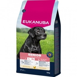 EukanubaLifeCareDogSeniorLargeHondenvoerChicken12kg