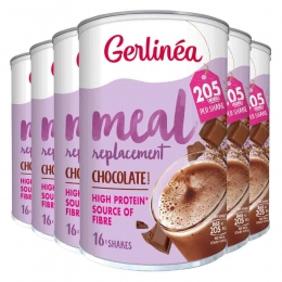 6xGerlineaMilkshakeChocolade436gr