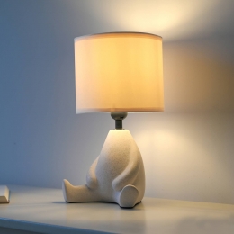 JUSTLIGHTGmbHJUSTLIGHTTedtafellampkeramiekzittendzandbeige