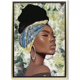SchilderijenSignesGrimaltAfricanWomanBox