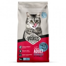 VoskesKattenbrokkenSterilizedAdultZalm2kg