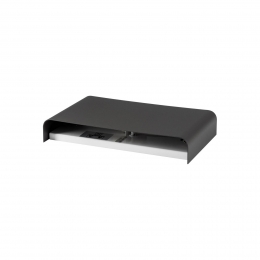 NowodvorskiLightingWandlampHagadonkergrijsmetaal25cmbreedG9