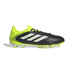 adidasCopaPureIIIProGrasVoetbalschoenenFGZwartWitNeongeel