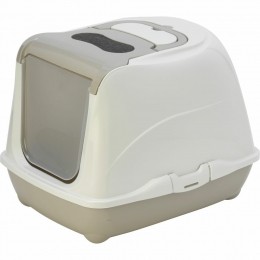 ModernaKattenbakFlipCatLargeGrijs50cm