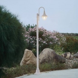 LindbybuitenlampDaphne220cmwitmetaalE27