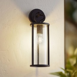 LucandebuitenwandlampEmmelinebubbelsaluminiumhoogte45cm