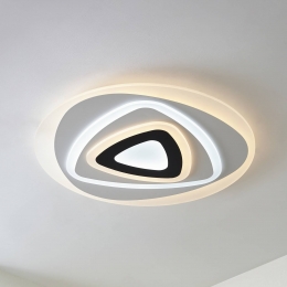LindbyLEDplafondlampRebeka70cmCCTafstandsbediening