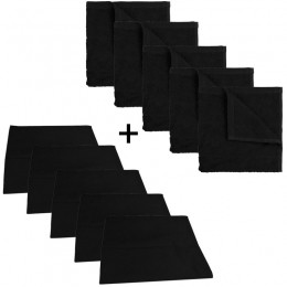 TheOneKeukenset-5xtheedoek5xkeukendoek-Zwart