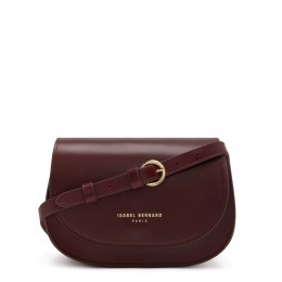 IsabelBernardCrossbodytasIsabelBernardMontmartreManonrood-natuurleer
