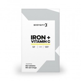 GratisVerzendingBodyFitIJzervitamineC90tabletten