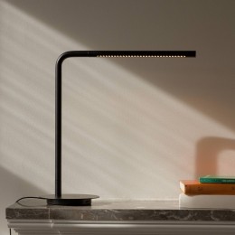 UMAGELEDtafellampOmnizwartHoogte46cmMetalendraaibaar
