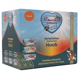 RenskeVersVariatieboxHondenvoerNatHuub30x95gr
