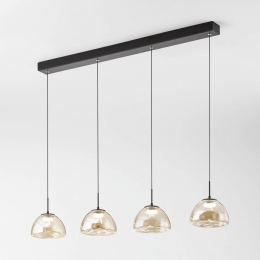 FabasLuceLEDhanglampLucille4-lampscognackleurigCCT