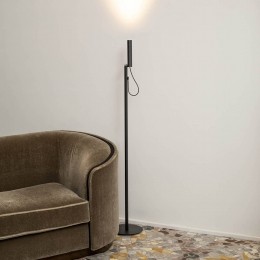 NemoLEDvloerlampTypezwart3000Kdimbaar