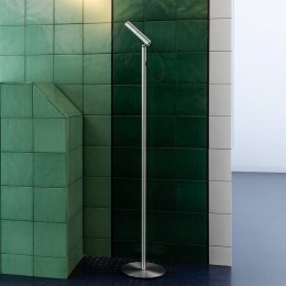 NemoLEDvloerlampTypealuminiumkleurig2700Kdimbaar