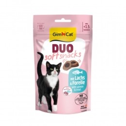 12xGimCatDuoKattensnackZalmForel50gr