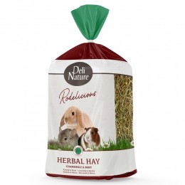 6xDeliNatureRodeliciousKruidenhooiKamilleMunt600gr