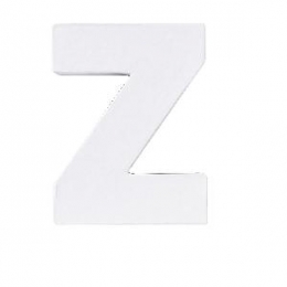LetterkartonZ-Wit10cm