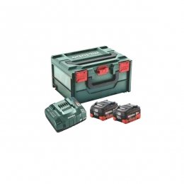 Metabo68514200018VLiHDAccuStarterset2x10AhLader