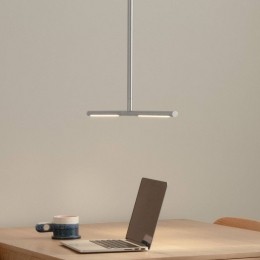 UMAGELEDhanglampOmnistaalkleurig2-lamps74cm