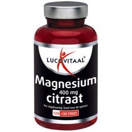 GratisVerzending3xLucovitaalMagnesiumCitraat400mg150tabletten