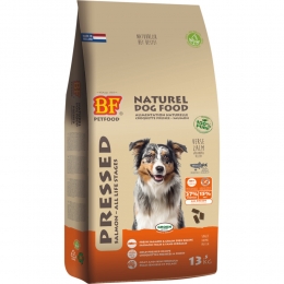 BFPetfoodVleesbrokGeperstHondenbrokkenZalm135kg