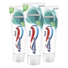 3xAquafreshTandpastaCoolmint75ml