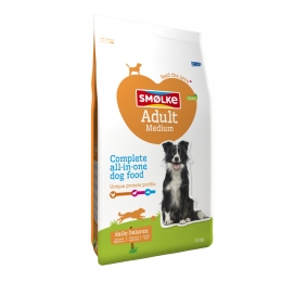SmolkeHondenvoerAdultMedium12kg