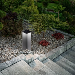 FabasLuceLED-wegepaalmetzonne-energieFolddonkergrijsbewegingsmelderIP54